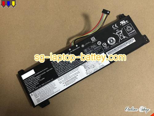 Genuine LENOVO L17M2PB3 Laptop Battery 5B10R32998 rechargeable 4000mAh, 30Wh Black In Singapore 