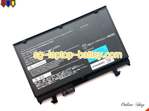 Genuine NEC 3ICP6/54/90 Laptop Battery PC-VP-WP150 rechargeable 4080mAh, 40Wh Black In Singapore 