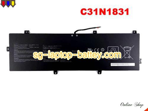 Genuine ASUS 0B200-03330200 Laptop Battery C31N1831 rechargeable 4210mAh, 50Wh Black In Singapore 