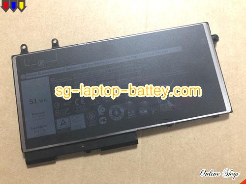 Genuine DELL H82T6 Laptop Battery 3ICP6/56/77 rechargeable 4255mAh, 51Wh Black In Singapore 