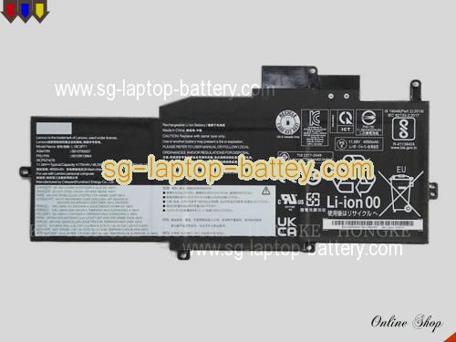 Genuine LENOVO 5B10W13964 Laptop Battery L19C3P71 rechargeable 4170mAh, 48.2Wh Black In Singapore 