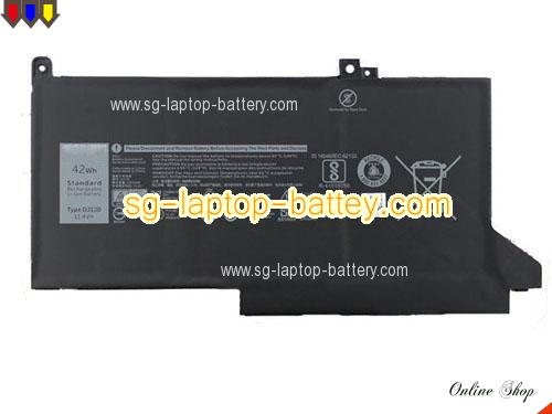 Genuine DELL DJ1J0 Laptop Battery ONFOH rechargeable 3680mAh, 42Wh Black In Singapore 