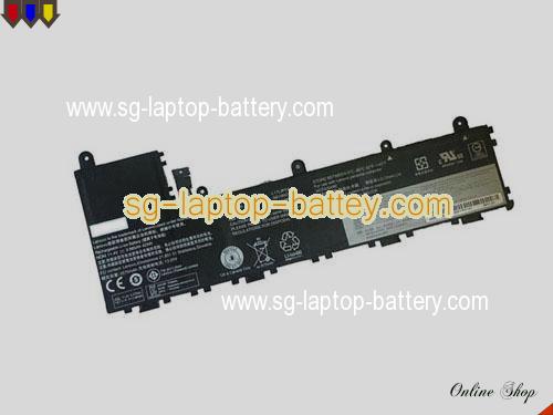 Genuine LENOVO L17L3P54 Laptop Battery SB10K97630 rechargeable 3685mAh, 42Wh Black In Singapore 