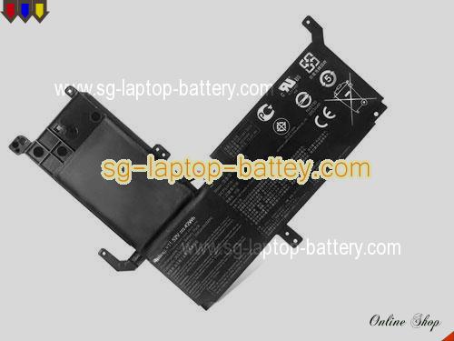 Genuine ASUS B31N1708 Laptop Battery  rechargeable 3553mAh, 42Wh Black In Singapore 