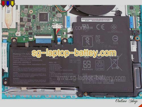 Genuine ASUS B31N1729 Laptop Battery  rechargeable 3645mAh, 42Wh Black In Singapore 