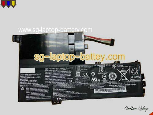 Genuine LENOVO L14L3PB0 Laptop Battery L14M3PB0 rechargeable 4610mAh, 52.5Wh Black In Singapore 