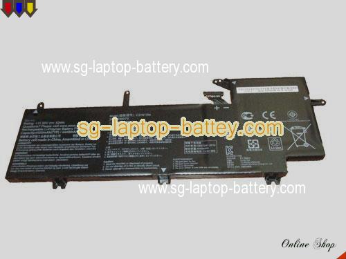 Genuine ASUS C31N1704 Laptop Battery  rechargeable 4550mAh, 52Wh Black In Singapore 