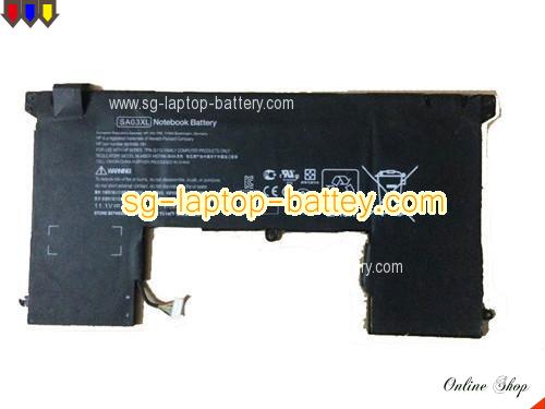 Genuine HP SA03XL Laptop Battery TPN-Q112 rechargeable 2800mAh, 33Wh Black In Singapore 