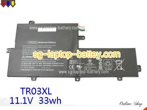 Genuine HP 723997-001 Laptop Battery TPN-W110 rechargeable 33Wh Black In Singapore 