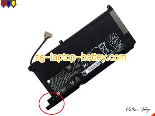 Genuine HP L48430-272 Laptop Battery L48430-2B2 rechargeable 4323mAh, 52.5Wh Black In Singapore 