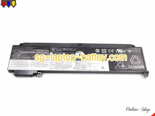 Genuine LENOVO 01AV406 Laptop Battery SB10F46476 rechargeable 2014mAh, 24Wh Black In Singapore 