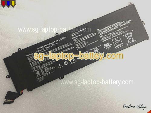 Genuine ASUS C12-P05 Laptop Battery  rechargeable 6320mAh, 24Wh Balck In Singapore 