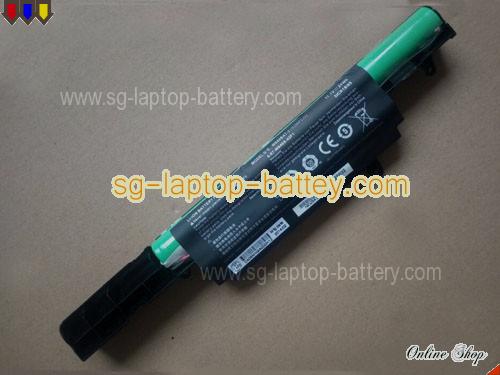 Genuine CLEVO 6-87-W940S-42F1 Laptop Battery W940BAT-3 rechargeable 24Wh Black In Singapore 