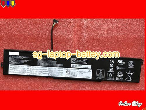 Genuine LENOVO L17D3PB0 Laptop Battery 3ICP6/54/90 rechargeable 4000mAh, 45Wh Black In Singapore 