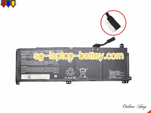 Genuine HASEE V150BAT-4-53 Laptop Computer Battery 3ICP7/60/57 rechargeable 3410mAh, 41Wh  In Singapore 