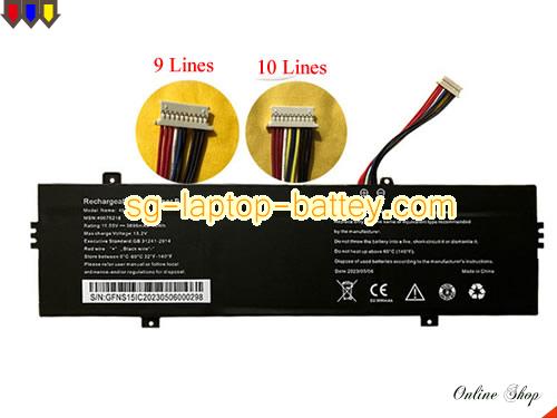 Genuine MEDION 456484-3S-1 Laptop Computer Battery 400752 rechargeable 3896mAh, 45Wh  In Singapore 