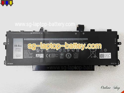 Genuine DELL GHJC5 Laptop Battery 0JJ4XT rechargeable 4900mAh, 59.6Wh Black In Singapore 