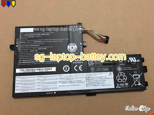 Genuine LENOVO L18C3PF7 Laptop Battery 5B10T09092 rechargeable 3320mAh, 36Wh Black In Singapore 