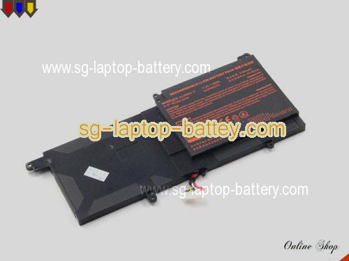 Genuine CLEVO 6-87-N130S-3U9A Laptop Battery 6-87-N130S-3U9 rechargeable 3100mAh, 32Wh Black In Singapore 