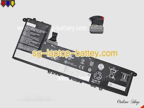 Genuine LENOVO 3ICP6/54/90 Laptop Battery 8SSB10V2776 rechargeable 4915mAh, 56Wh Black In Singapore 