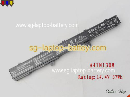 Genuine ASUS YU12125-13002 Laptop Battery A31LJ91 rechargeable 37Wh Black In Singapore 