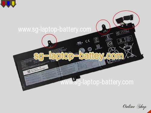 Genuine LENOVO L20M3P71 Laptop Battery 3ICP5/88/70 rechargeable 4950mAh, 57Wh Black In Singapore 