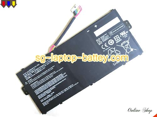 Genuine HASEE SQU-2003 Laptop Battery 916QA141H rechargeable 3305mAh, 37.77Wh Black In Singapore 