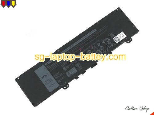 Genuine DELL F62G0 Laptop Battery F62GO rechargeable 3166mAh, 38Wh Black In Singapore 