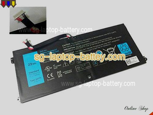 Genuine DELL PGF3592A5 Laptop Battery 05F3F9 rechargeable 29Wh Black In Singapore 