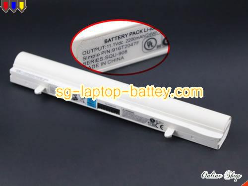 Genuine SMP 916T2047F Laptop Battery SQU-908 rechargeable 2200mAh White In Singapore 