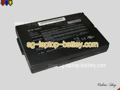 Replacement ACER BTP-35A1 Laptop Battery BTP-33A1 rechargeable 4000mAh Black In Singapore 