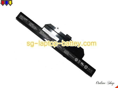 Replacement HASEE R42-4S2200-B1B1 Laptop Battery R42-3S4400-S1B1N rechargeable 2200mAh Black In Singapore 