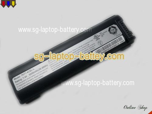 Replacement TABLETKIOSK TK71-4CEL-L Laptop Battery  rechargeable 5200mAh Black In Singapore 