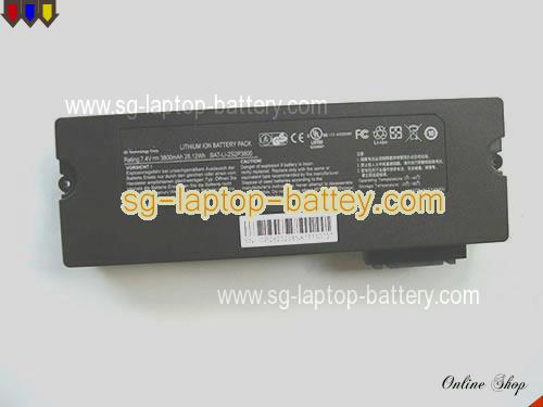 Genuine IEI BAT-LT-2S2P3800 Laptop Battery  rechargeable 3800mAh, 28.12Wh Black In Singapore 