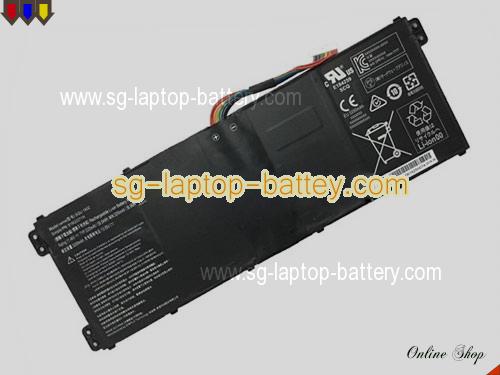 Genuine HASEE SQU1602 Laptop Battery 916Q2271H rechargeable 3320mAh Black In Singapore 