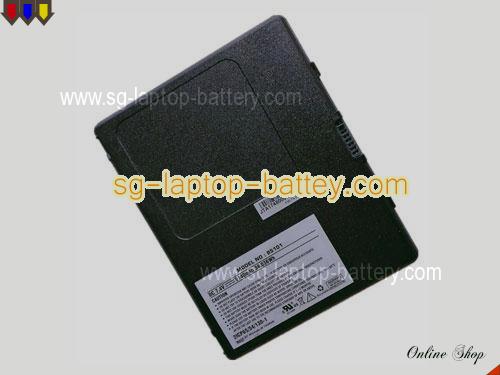 Genuine WINMATE BS101 Laptop Battery 2ICP65/54/130-1 rechargeable 5140mAh, 38.036Wh Black In Singapore 