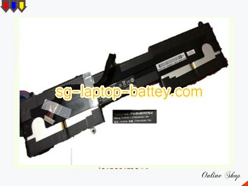 Genuine HASEE 4S1P2750 Laptop Battery F14034S1P27500 rechargeable 2750mAh, 40.7Wh Black In Singapore 