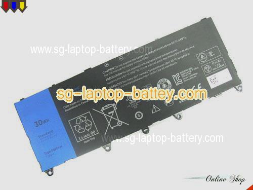 Genuine DELL 0WGKH Laptop Battery OWGKH rechargeable 30Wh Black In Singapore 