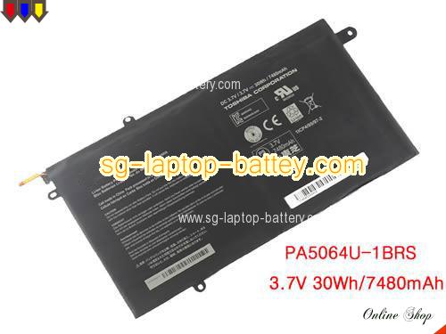 Genuine TOSHIBA PA5064U Laptop Battery PA5064U-1BRS rechargeable 7480mAh, 30Wh Black In Singapore 