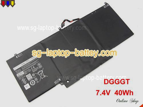 Genuine DELL DGGGT Laptop Battery GF5CV rechargeable 40Wh Black In Singapore 