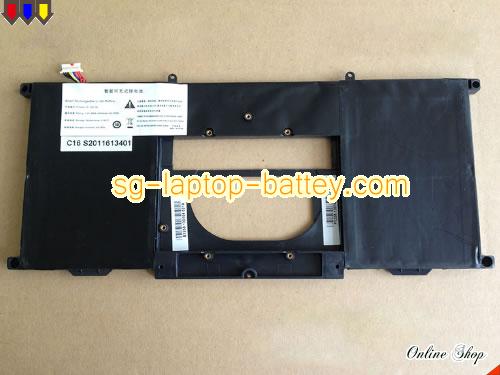 Genuine THTF J22-P4 Laptop Battery  rechargeable 6800mAh, 50.32Wh Black In Singapore 