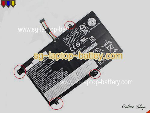 Genuine LENOVO SB10W67370 Laptop Battery L18L4PF0 rechargeable 4630mAh, 70Wh Black In Singapore 