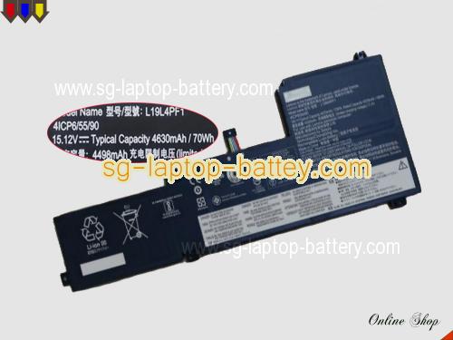 Replacement LENOVO 5B10W86940 Laptop Battery SB10W86946 rechargeable 4670mAh, 70Wh  In Singapore 