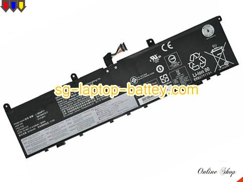 Genuine LENOVO L17L4P72 Laptop Battery 01YU911 rechargeable 5235mAh, 80Wh Black In Singapore 