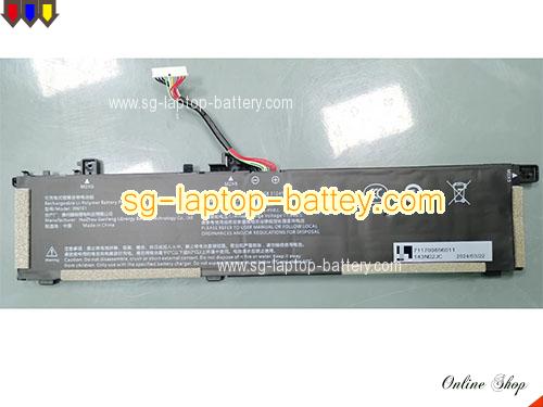 Replacement MACHENIKE 3961E1 Laptop Computer Battery  rechargeable 5195mAh, 80Wh Black In Singapore 