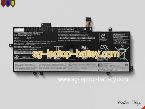 Genuine LENOVO L18C4P71 Laptop Battery L18S4P72 rechargeable 3321mAh, 51Wh Black In Singapore 