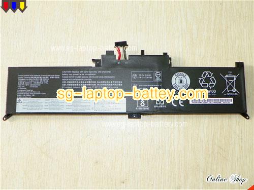 Genuine LENOVO 00HW026 Laptop Battery 4ICP5/54/88 rechargeable 3360mAh, 51Wh Black In Singapore 