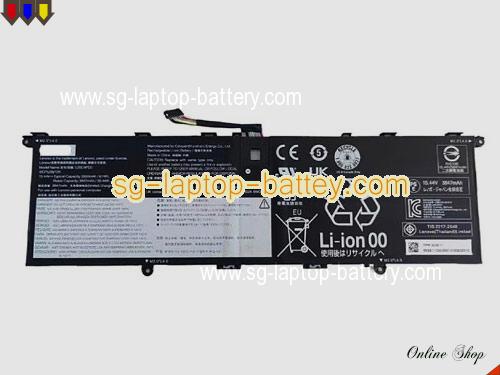 Genuine LENOVO L20B4PD2 Laptop Battery L20C4PD2 rechargeable 3950mAh, 61Wh Black In Singapore 