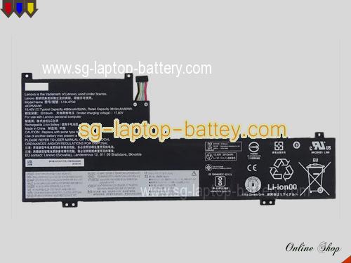 Genuine LENOVO L19M4PD2 Laptop Battery L19L4PD2 rechargeable 4080mAh, 62Wh Black In Singapore 