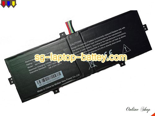 Genuine OTHER 2ICP6/78/116 Laptop Battery MLP5278116-2S rechargeable 7000mAh, 53.2Wh Black In Singapore 